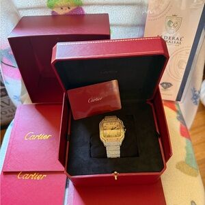 Cartier Two-Tone Luxury Watch